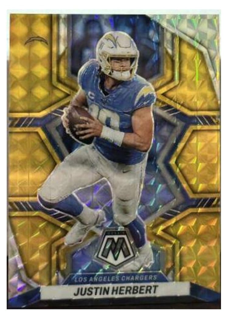 2022 Panini Mosaic Justin Herbert #254 card