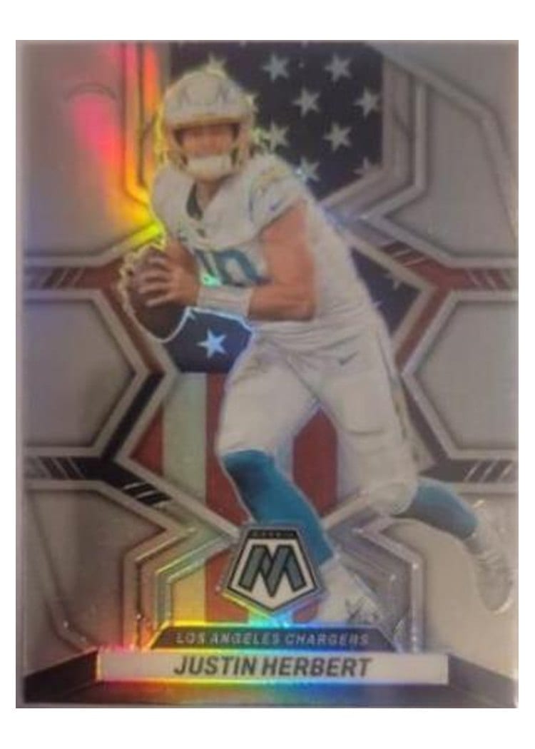 2022 Panini Mosaic Justin Herbert #254 card