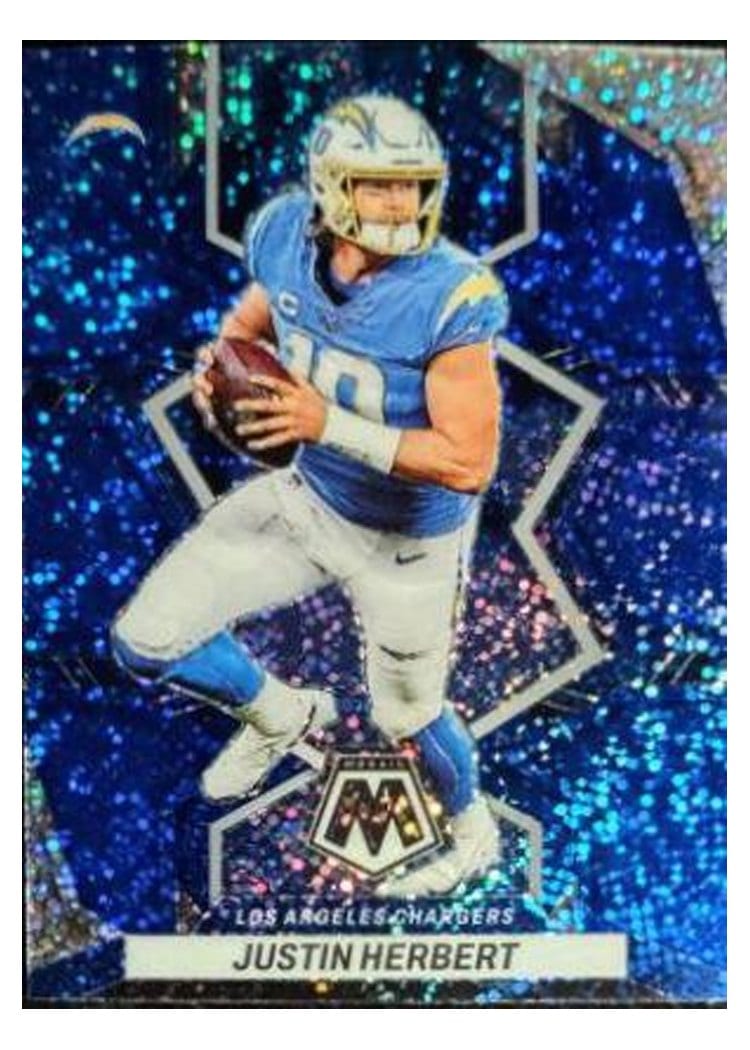 2022 Panini Mosaic Justin Herbert #254 card