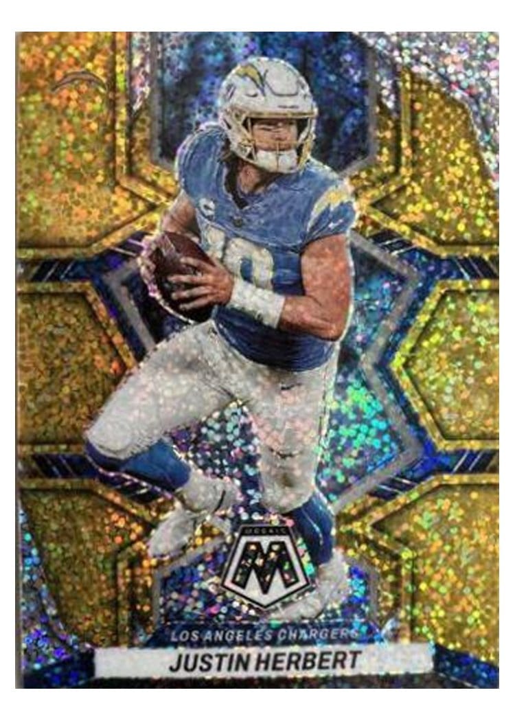 2022 Panini Mosaic Justin Herbert #254 card