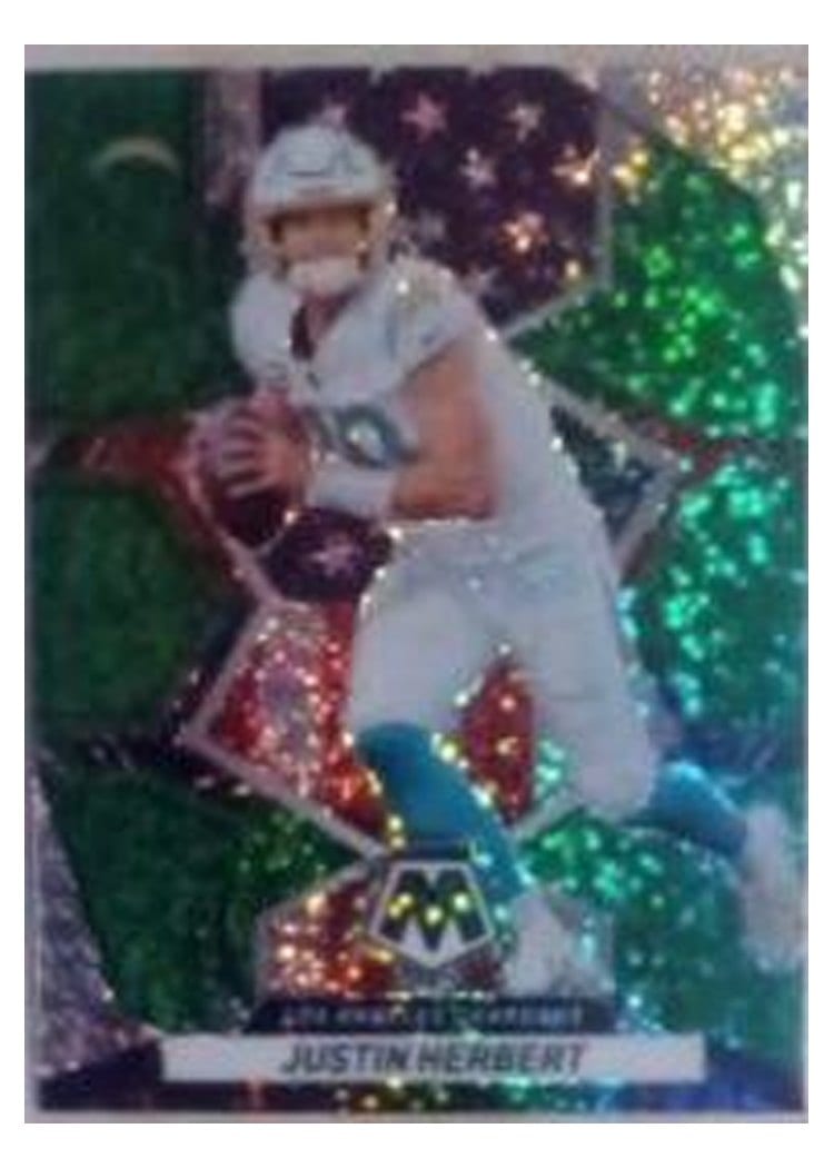 2022 Panini Mosaic Justin Herbert #254 card