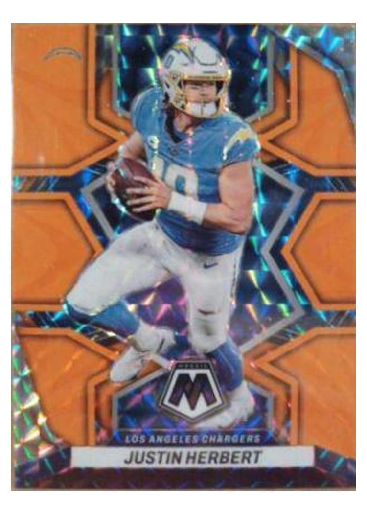 2022 Panini Mosaic Base Set Justin Herbert #101 card