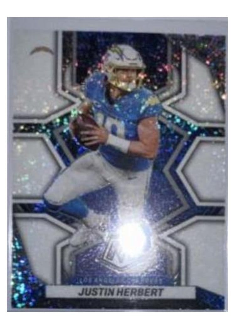 2022 Panini Mosaic Base Set Justin Herbert #101 card