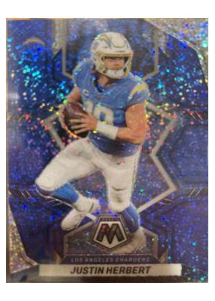 2022 Panini Mosaic Base Set Justin Herbert #101 card
