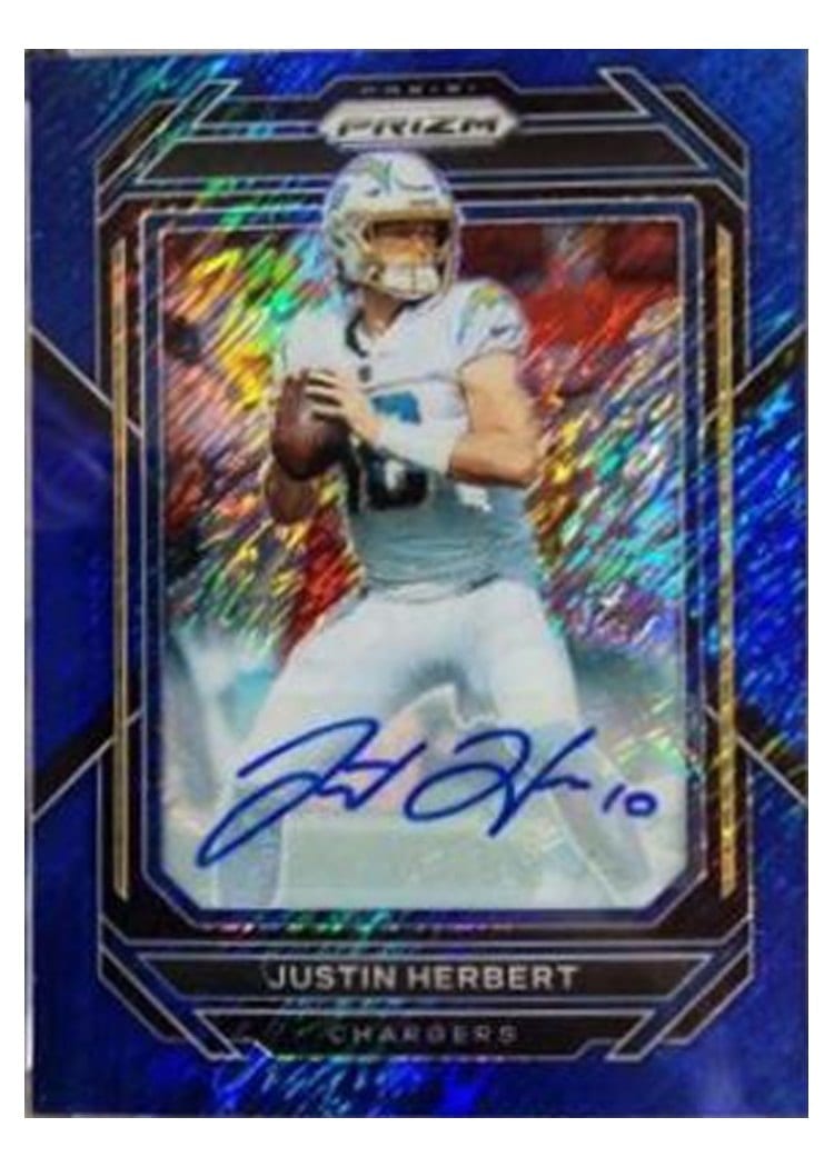 2022 Panini Prizm Base Set Justin Herbert #149 card