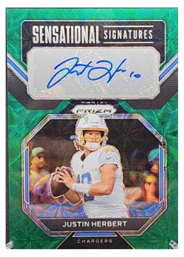 2022 Panini Prizm Base Set Justin Herbert #149 card