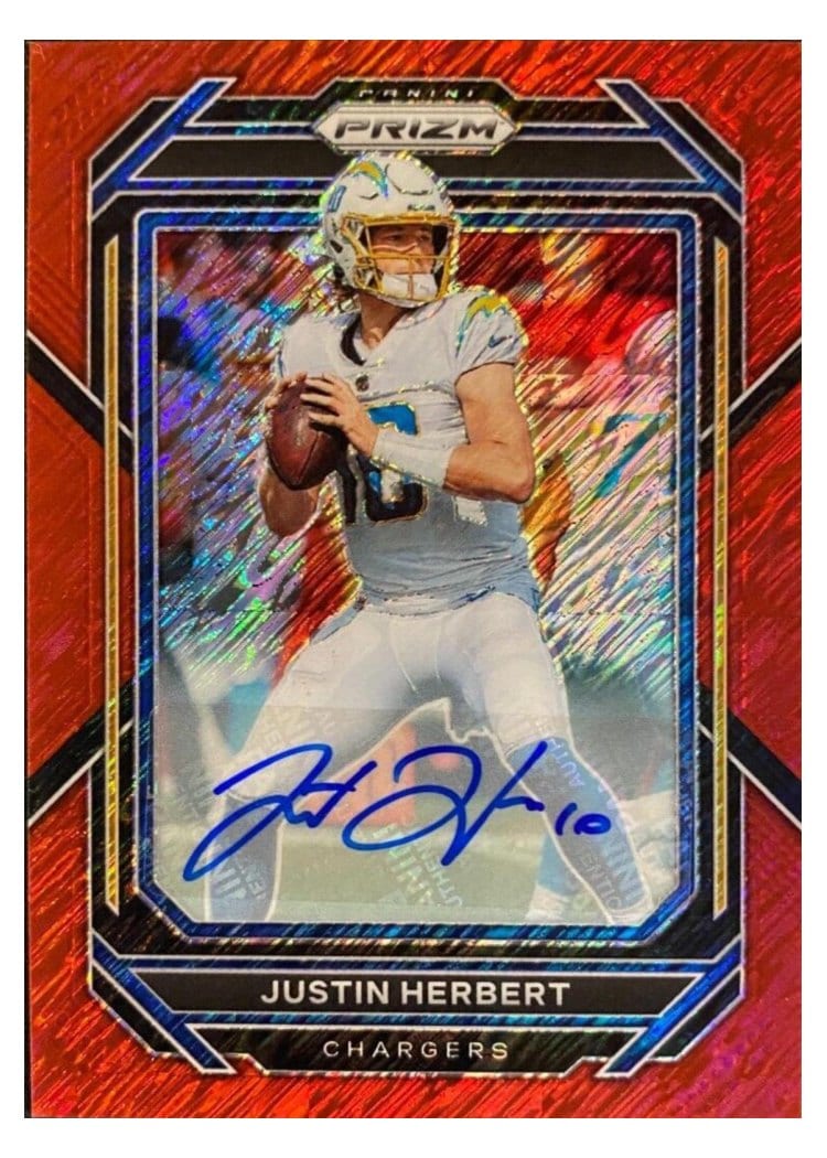 2022 Panini Prizm Base Set Justin Herbert #149 card
