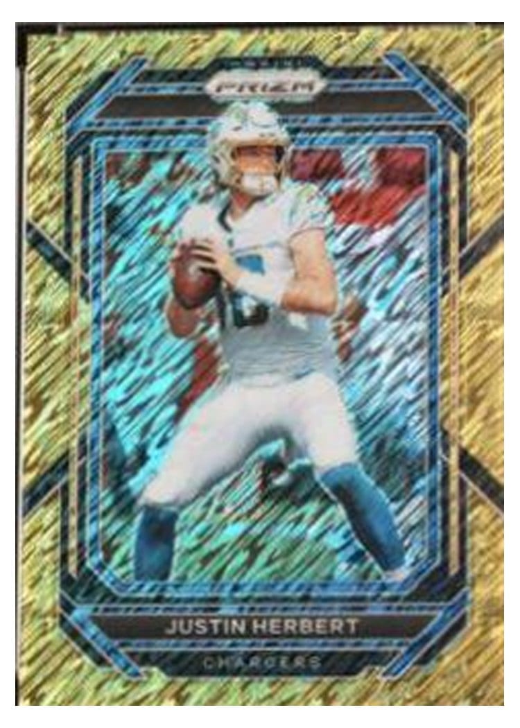 2022 Panini Prizm Base Set Justin Herbert #149 card