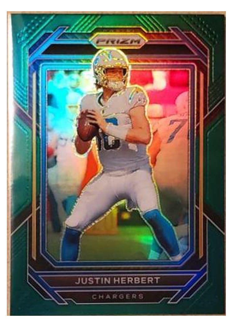 2022 Panini Prizm Base Set Justin Herbert #149 card