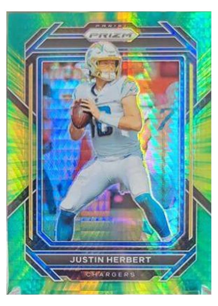 2022 Panini Prizm Base Set Justin Herbert #149 card