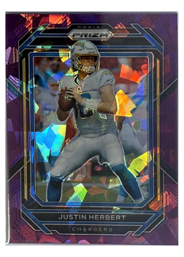 2022 Panini Prizm Base Set Justin Herbert #149 card
