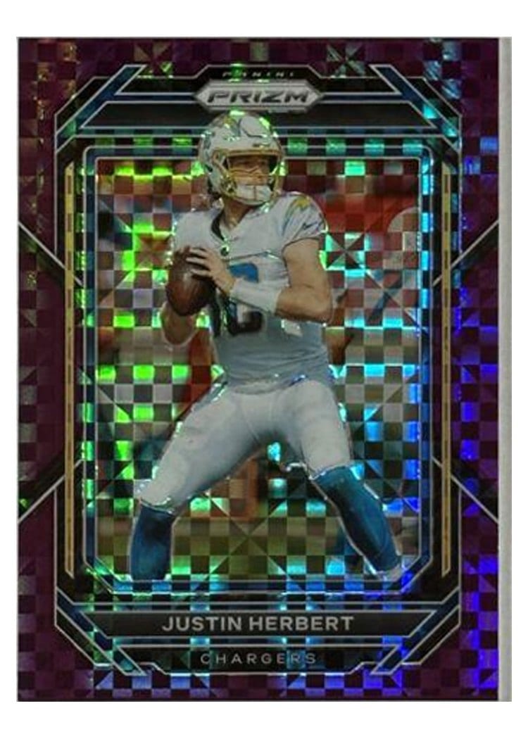 2022 Panini Prizm Base Set Justin Herbert #149 card