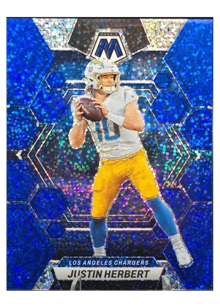 2023 Panini Mosaic Base Set Justin Herbert #127 card