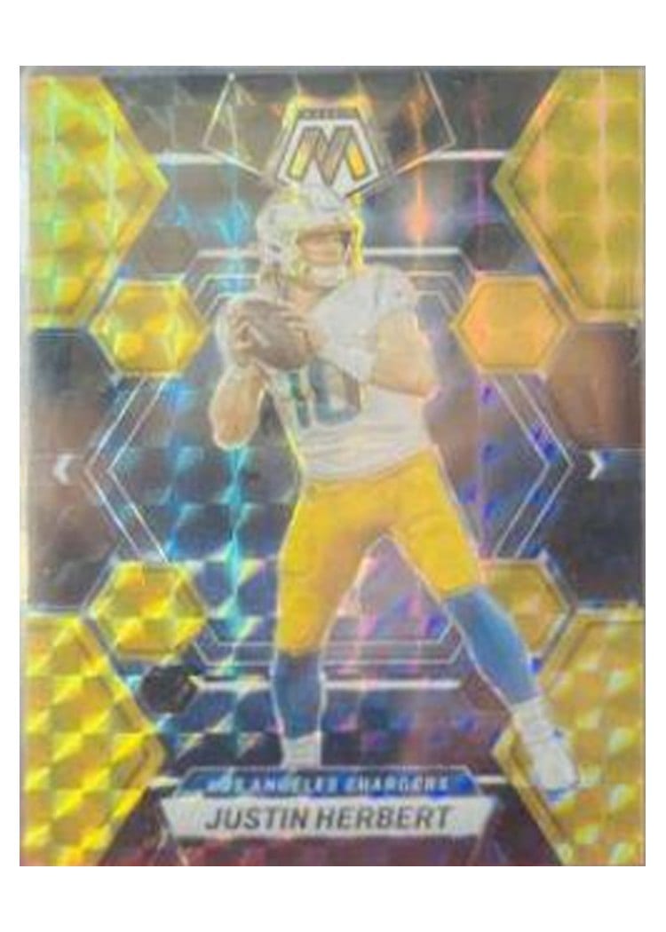 2023 Panini Mosaic Base Set Justin Herbert #127 card