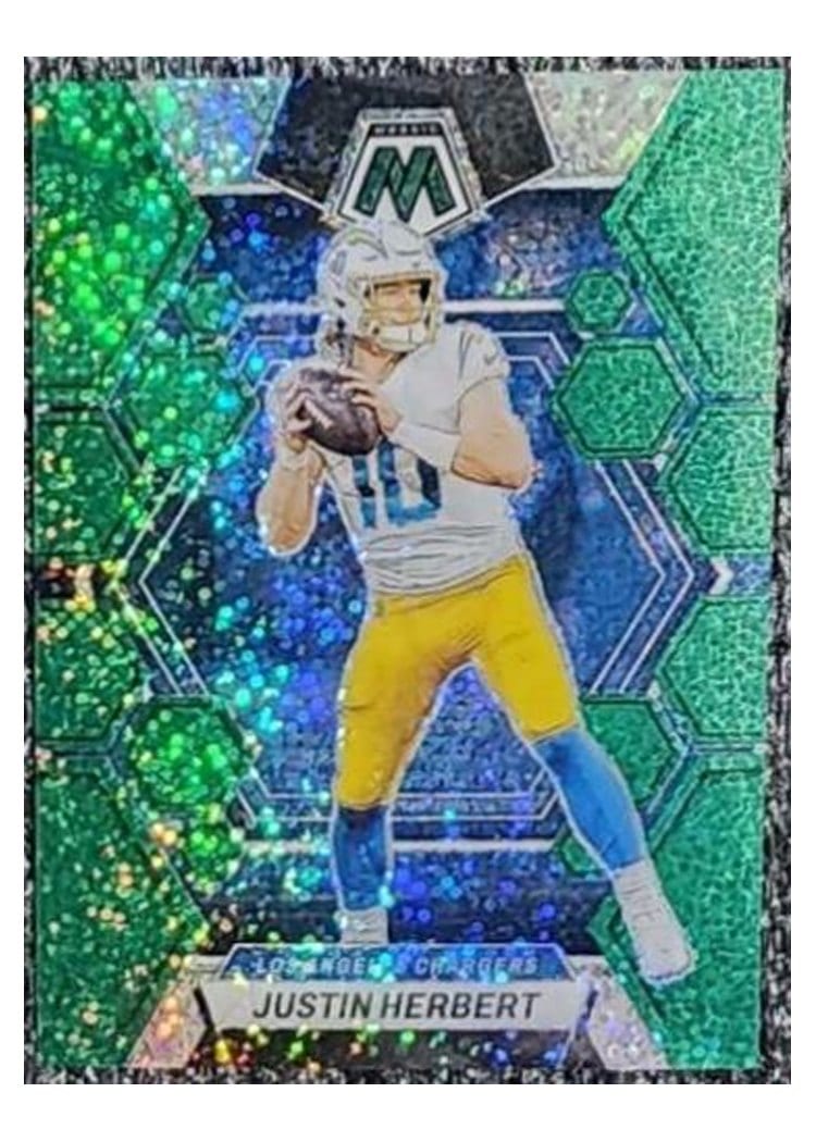2023 Panini Mosaic Base Set Justin Herbert #127 card