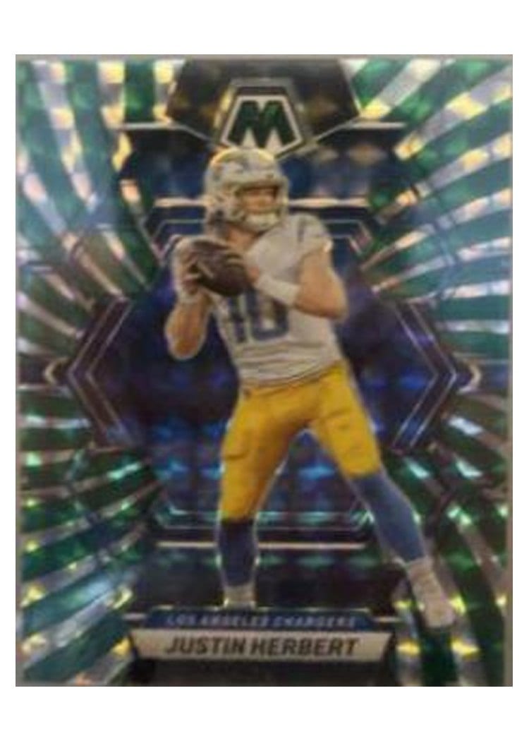 2023 Panini Mosaic Base Set Justin Herbert #127 card