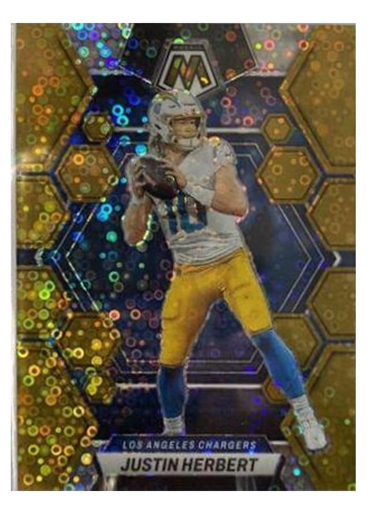 2023 Panini Mosaic Base Set Justin Herbert #127 card