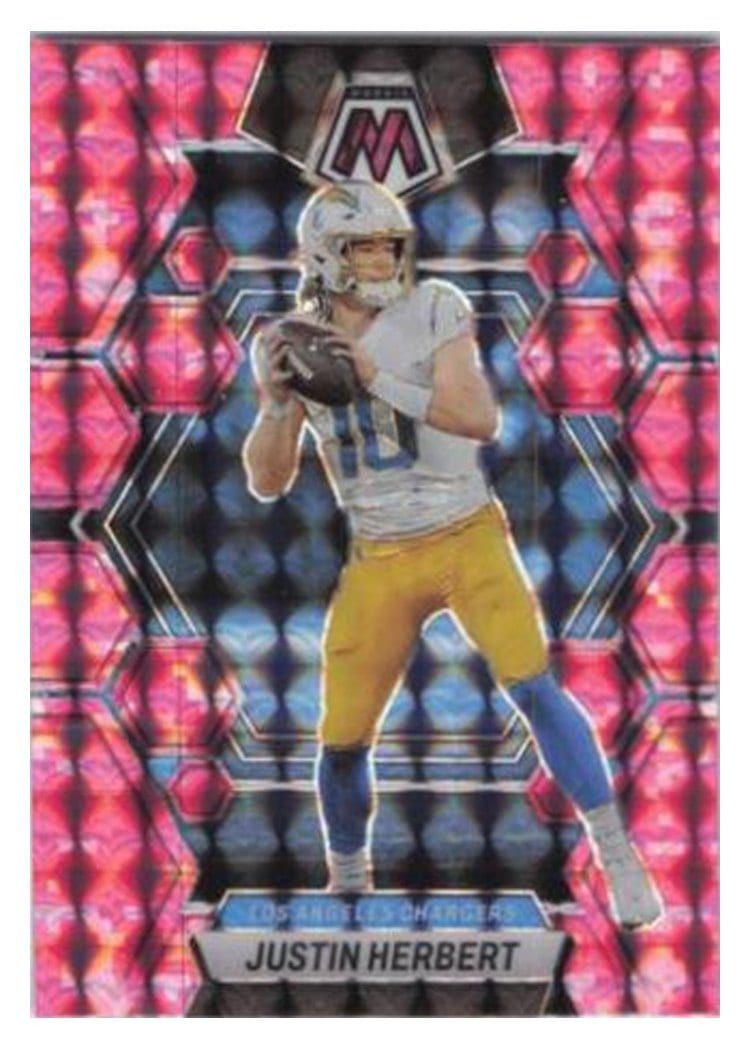 2023 Panini Mosaic Base Set Justin Herbert #127 card