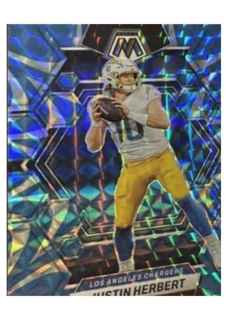 2023 Panini Mosaic Base Set Justin Herbert #127 card