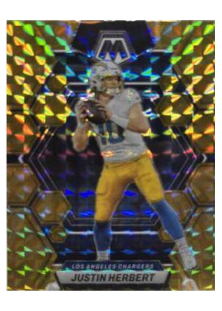 2023 Panini Mosaic Base Set Justin Herbert #127 card