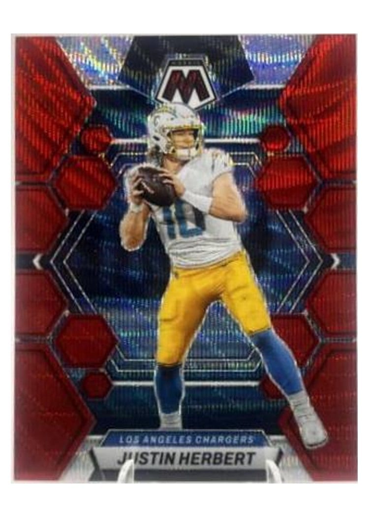 2023 Panini Mosaic Base Set Justin Herbert #127 card