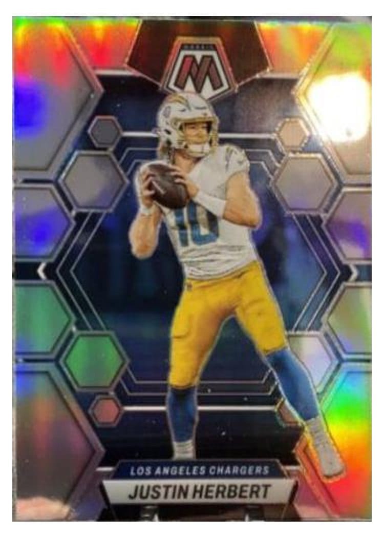 2023 Panini Mosaic Base Set Justin Herbert #127 card
