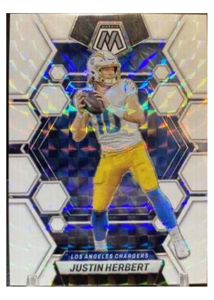 2023 Panini Mosaic Base Set Justin Herbert #127 card