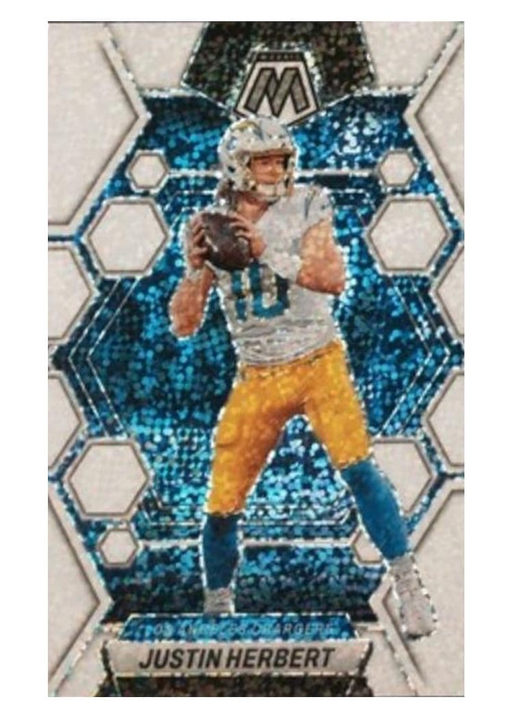 2023 Panini Mosaic Base Set Justin Herbert #127 card