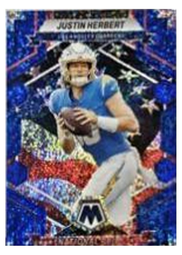 2023 Panini Mosaic Base Set Justin Herbert #255 card