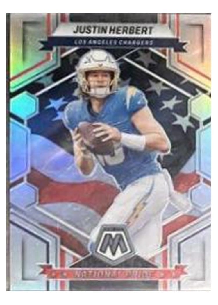 2023 Panini Mosaic Base Set Justin Herbert #255 card