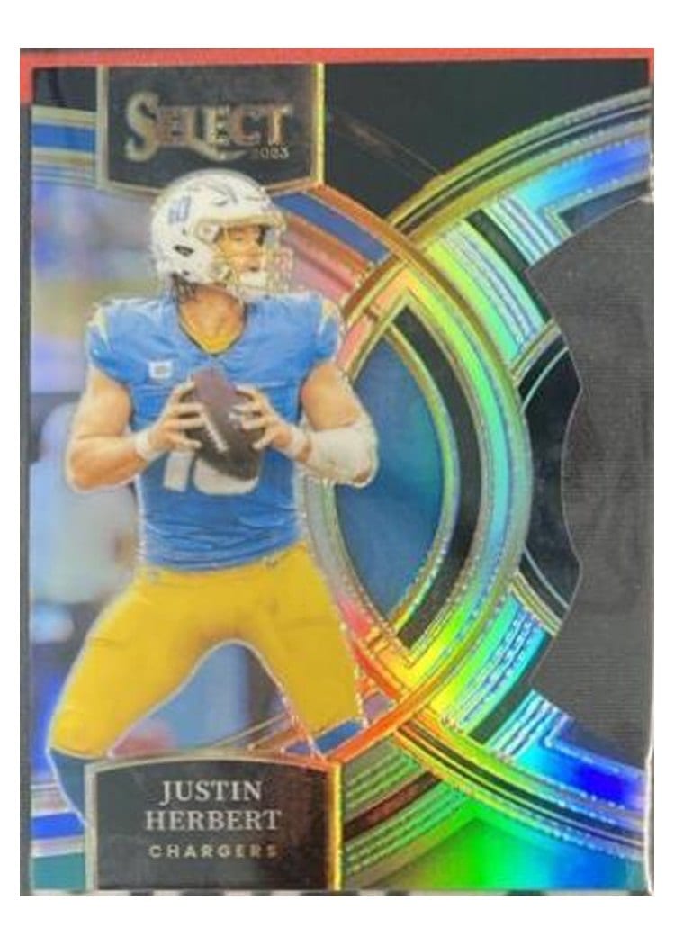 2023 Panini Select Base Set Justin Herbert #136 card