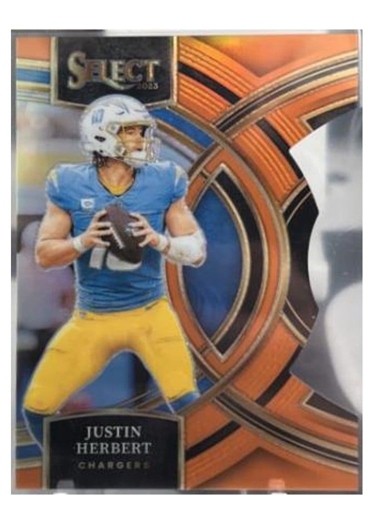 2023 Panini Select Base Set Justin Herbert #136 card