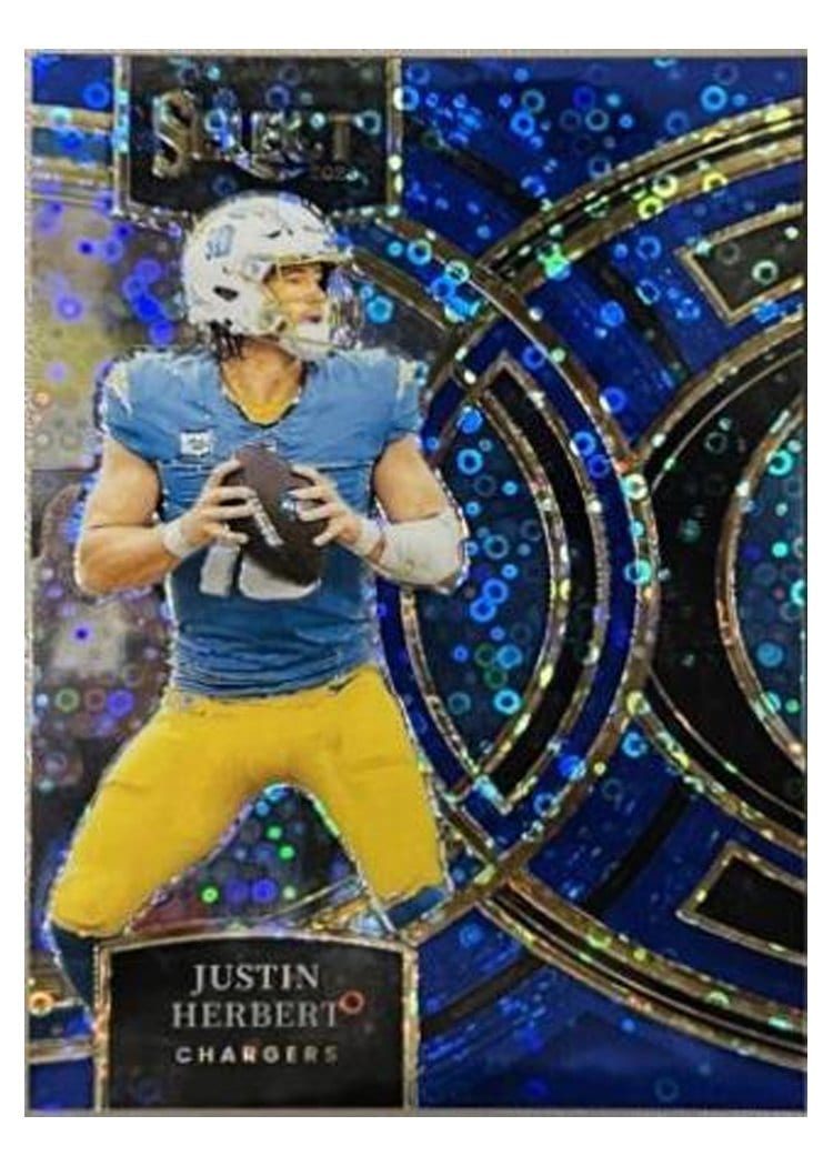 2023 Panini Select Base Set Justin Herbert #136 card