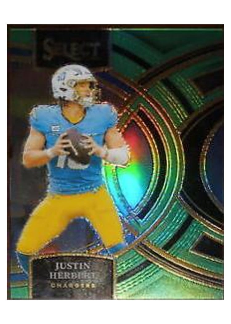 2023 Panini Select Base Set Justin Herbert #136 card