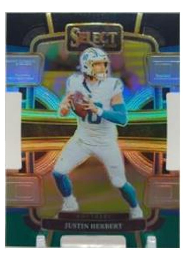 2023 Panini Select Base Set Justin Herbert #52 card