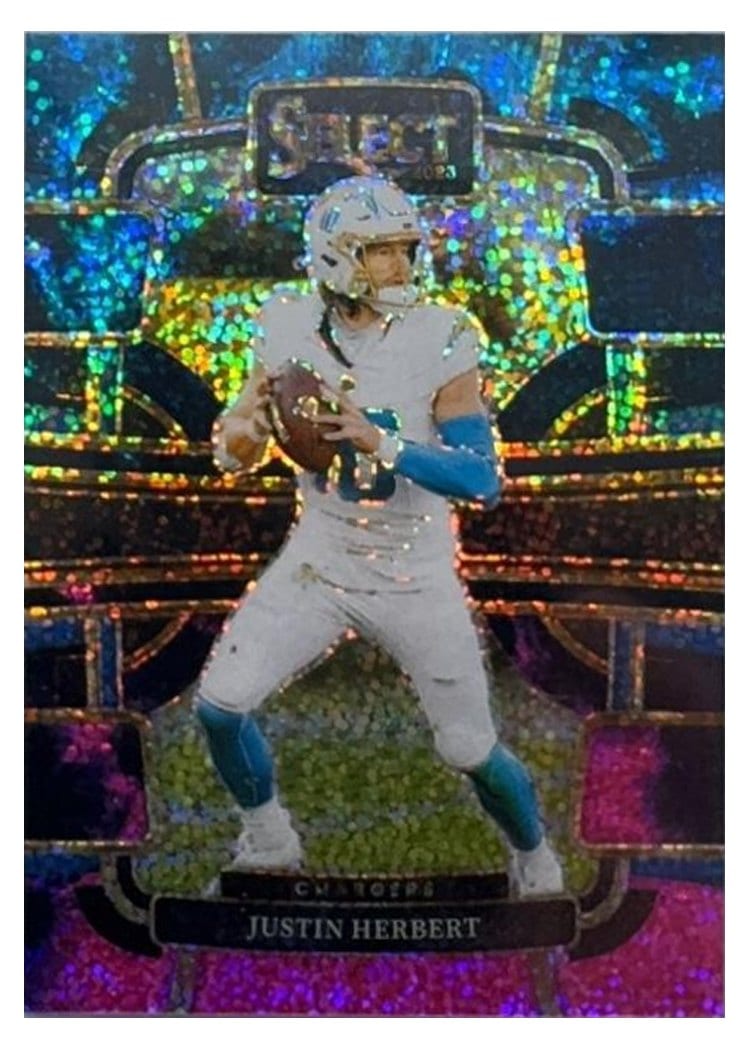2023 Panini Select Base Set Justin Herbert #52 card