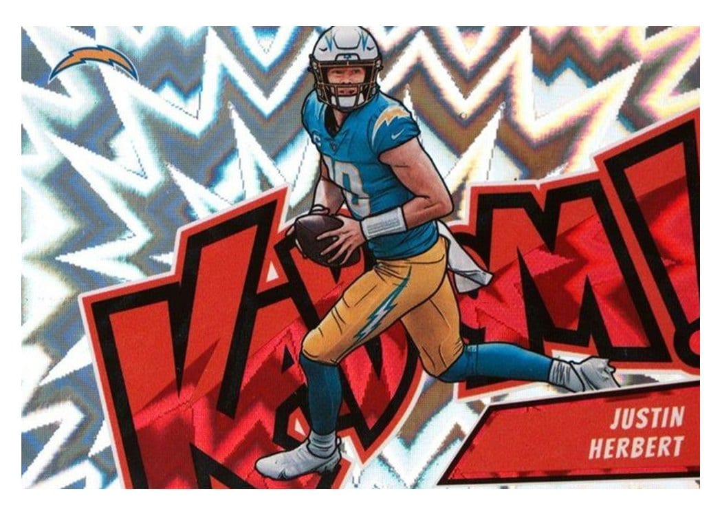 2024 Panini Flawless Laundry Tag Signatures Justin Herbert #2 card