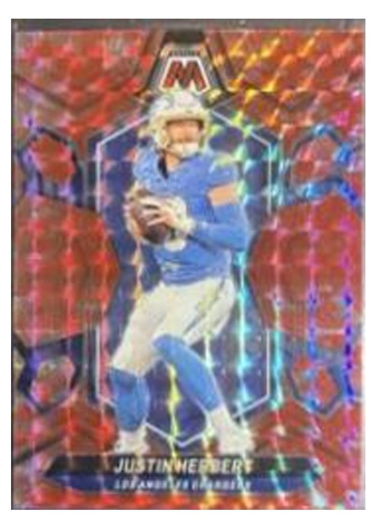 2024 Panini Mosaic Base Set Justin Herbert #120 card