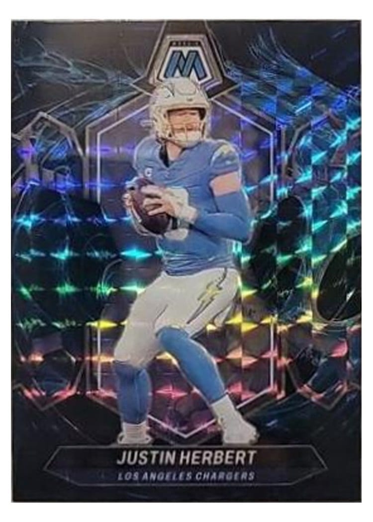 2024 Panini Mosaic Base Set Justin Herbert #120 card