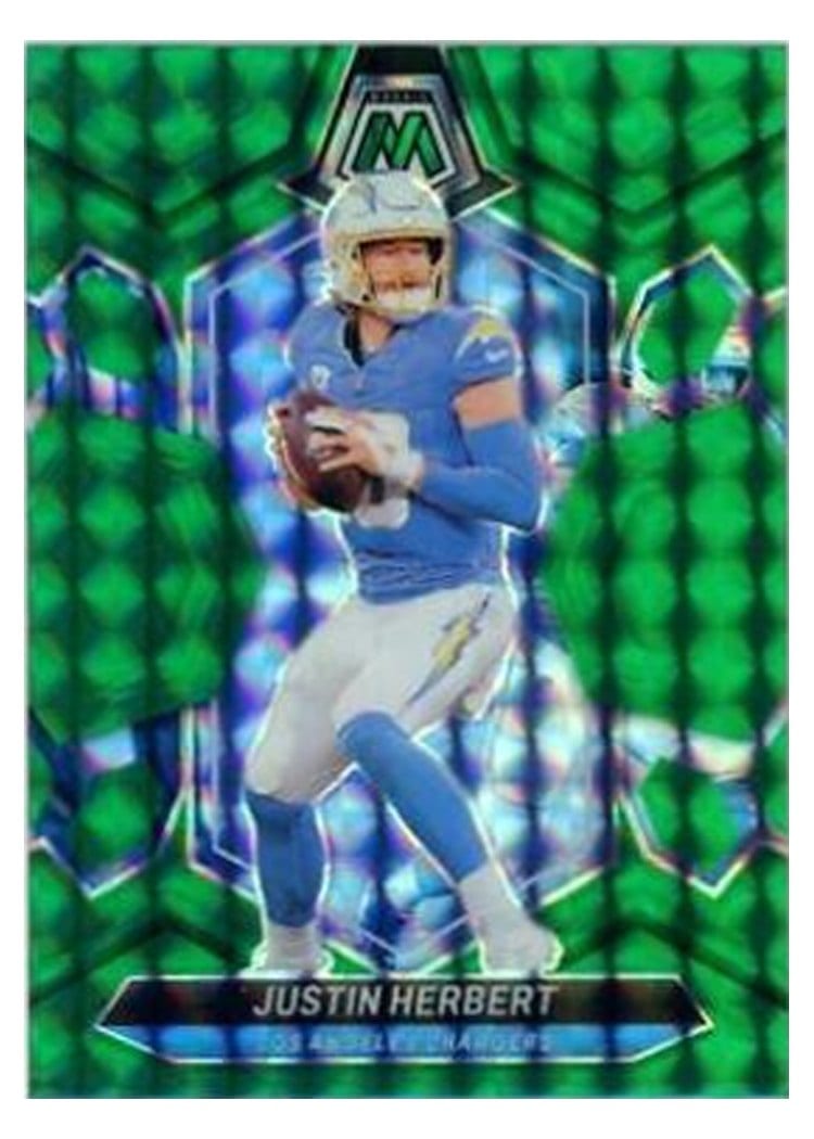 2024 Panini Mosaic Base Set Justin Herbert #120 card