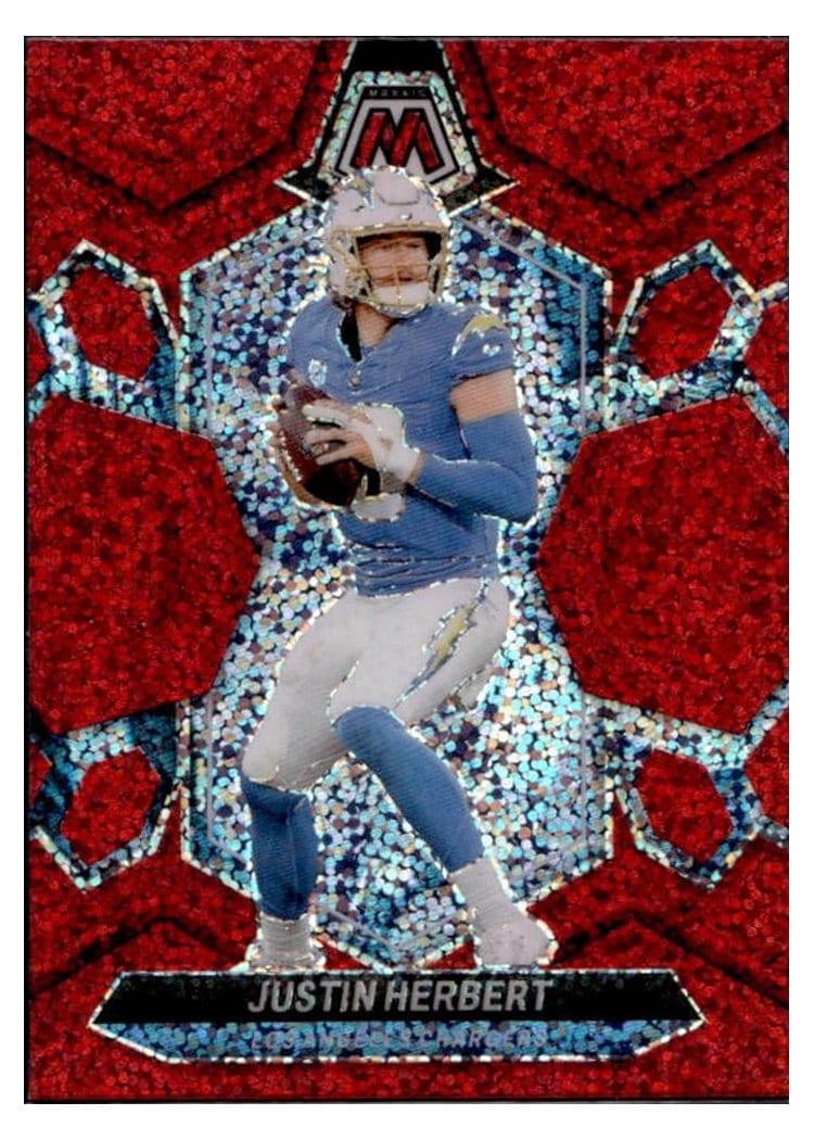 2024 Panini Mosaic Base Set Justin Herbert #120 card