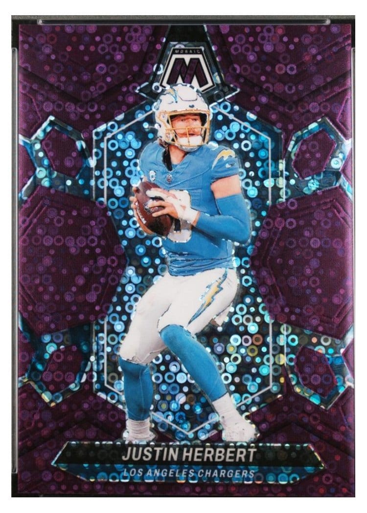 2024 Panini Mosaic Base Set Justin Herbert #120 card