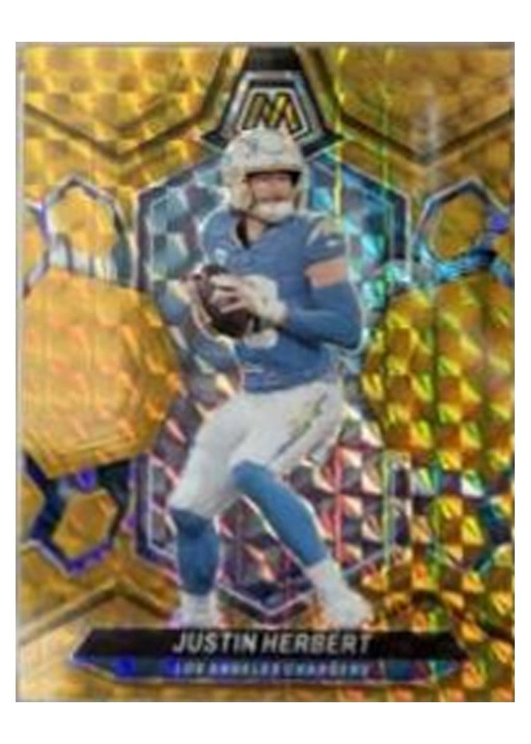 2024 Panini Mosaic Base Set Justin Herbert #120 card