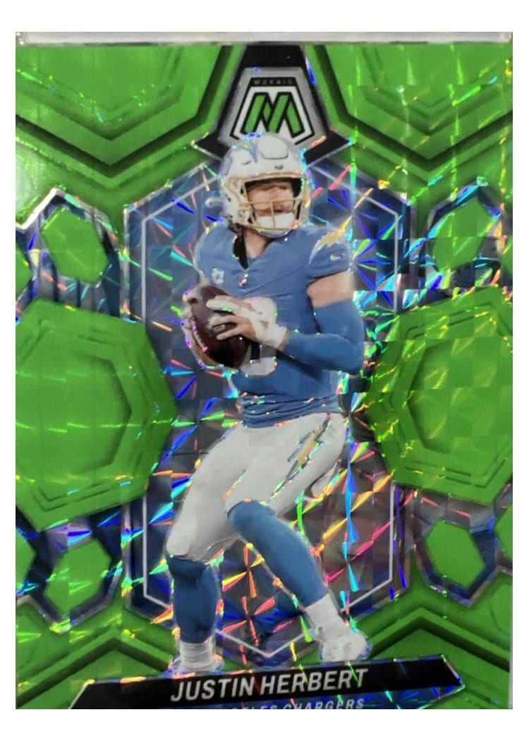 2024 Panini Mosaic Base Set Justin Herbert #120 card