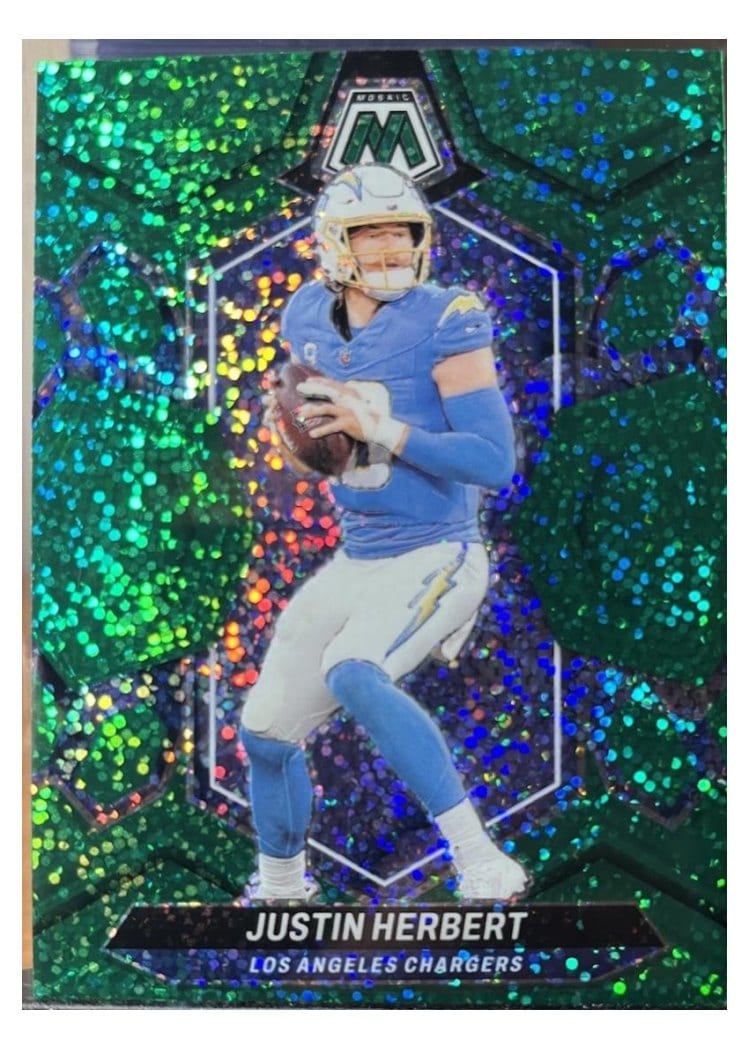2024 Panini Mosaic Base Set Justin Herbert #120 card