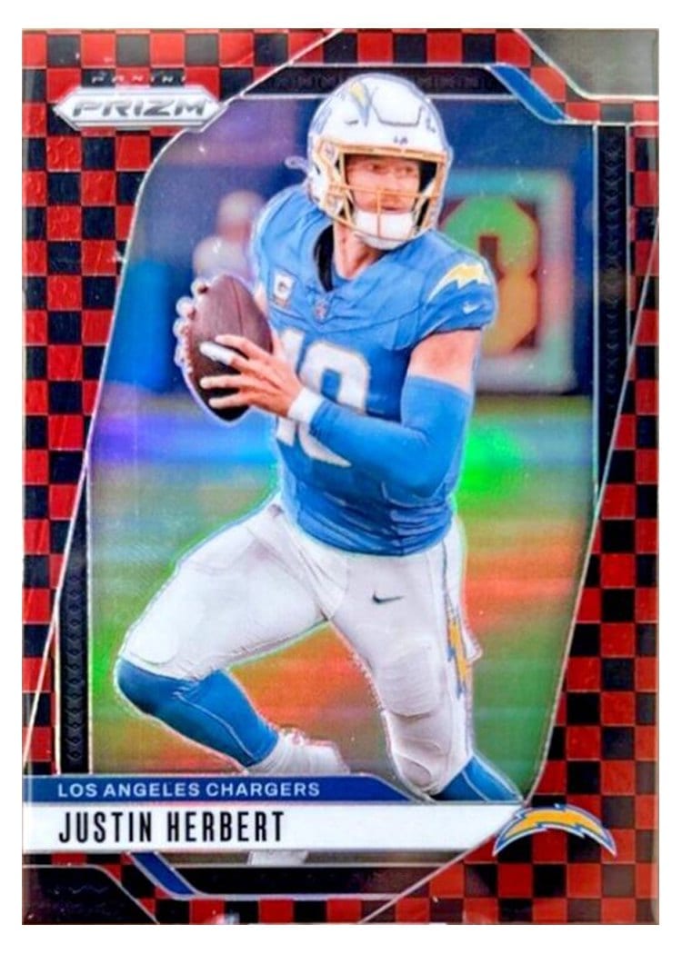 2024 Panini Prizm Base Set Justin Herbert #157 card