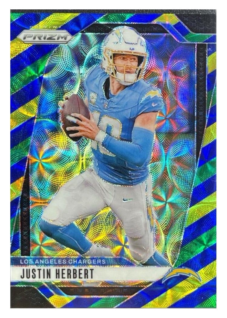 2024 Panini Prizm Base Set Justin Herbert #157 card