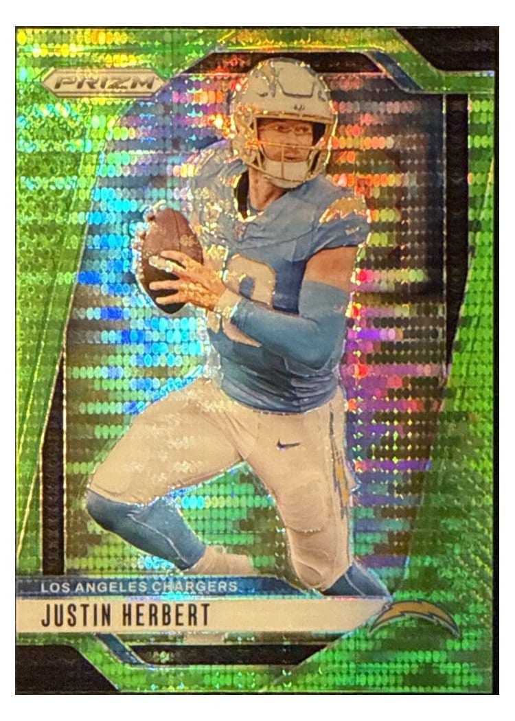 2024 Panini Prizm Base Set Justin Herbert #157 card
