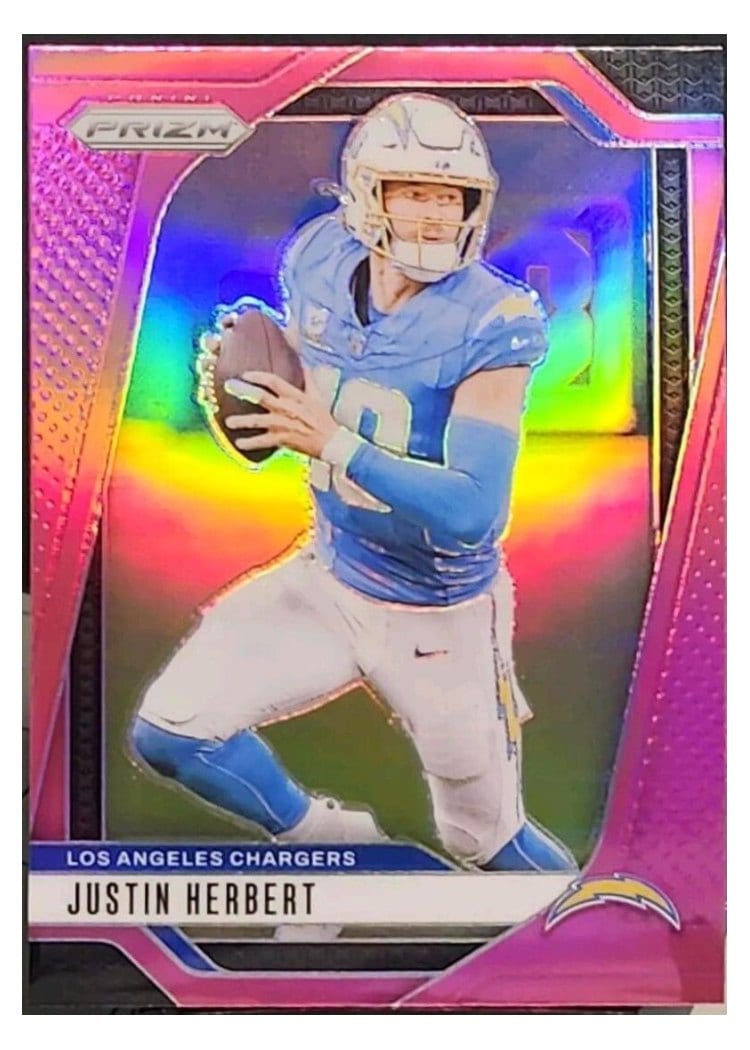 2024 Panini Prizm Base Set Justin Herbert #157 card