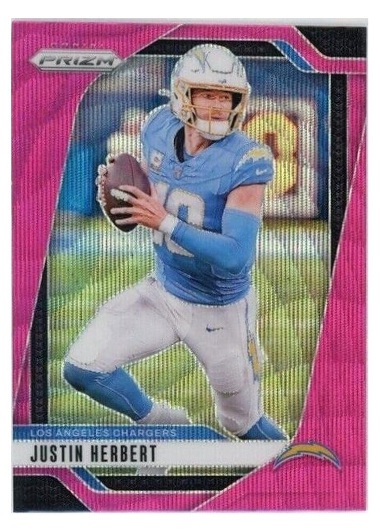2024 Panini Prizm Base Set Justin Herbert #157 card